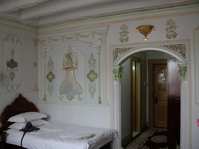 Hotel room in Kashgar... now back to the slums