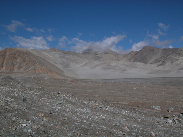 Sand dunes at 3500 mtrs