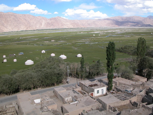 The valley the fort guards