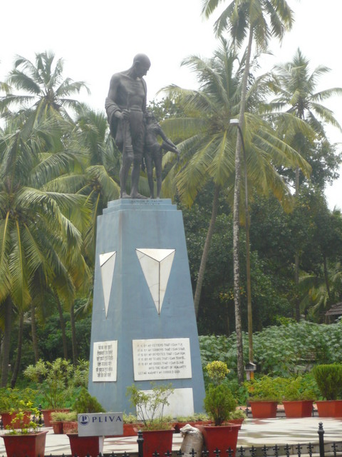 Ghandi roundabout - Old Goa