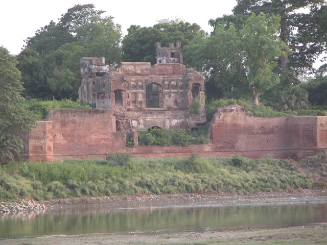 Just next door to the Taj