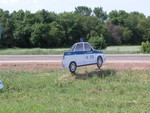 Thin Police cars here...