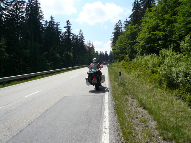 Riding to Czech